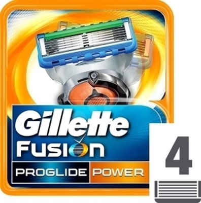 Obrázok Gillette Fusion Proglide POWER náhradné čepieľky 4ks