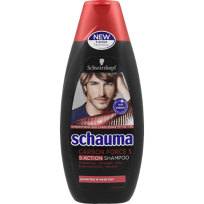 Obrázok Schauma Men Carbon Force 5 šampón na vlasy 400ml