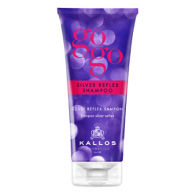 Obrázok Kallos (GOGO) - strieborne farbiaci šampón na vlasy - 200ml