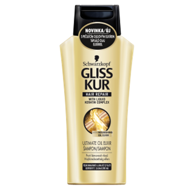 Obrázok Gliss Kur Ultimate Oil Elixir šampón 250ml