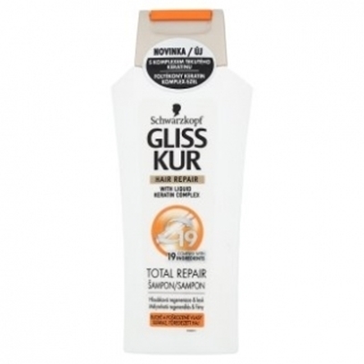 Obrázok Gliss Kur Total Repair šampón 250ml