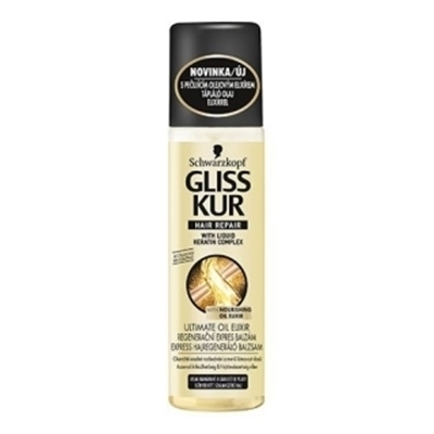 Obrázok Gliss Kur Ultimate Oil Elixir expres balzam 200ml