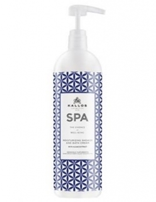 Obrázok Kallos SPA Moisturizing Shower and Bath Cream- sprchový gél s vôňou algy 1000ml