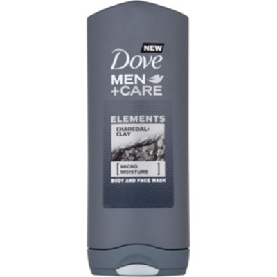 Obrázok Dove Men+Care Charcoal+Clay sprchový gél 400ml