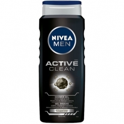Obrázok Nivea Men Active Clean sprchový gél 500ml