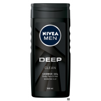 Obrázok Nivea Men Deep Clean sprchový gél 500ml
