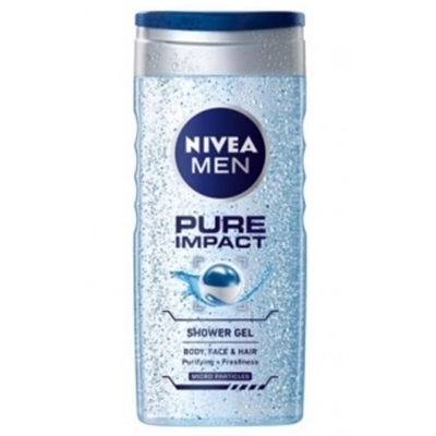 Obrázok Nivea Men Pure Impact sprchový gél 500ml