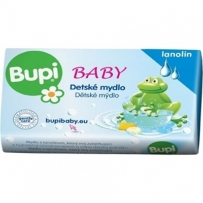 Obrázok BUPI Baby Detské mydlo s lanolínom 100g