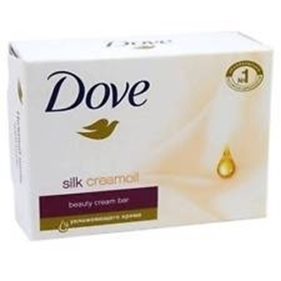Obrázok Dove Silk Cream Oil tuhé mydlo 100g