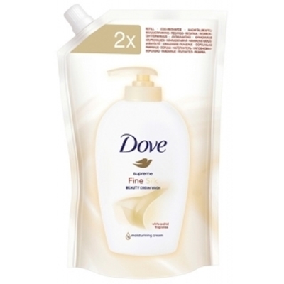 Obrázok Dove Fine Silk tekuté mydlo 500ml-náplň