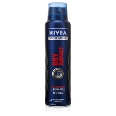 Obrázok Nivea Men Dry Impact deospray 150 ml