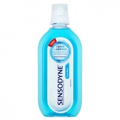 Obrázok Sensodyne Long Lasting Sensitivity Protection Cool Mint ústna voda 500 ml