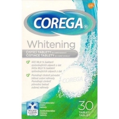 Obrázok Corega Whitening tabs 30 ks