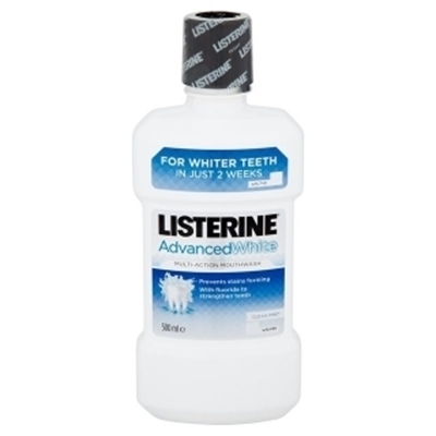 Obrázok Listerine Advanced Defence Cavity Guard ústna voda 500ml