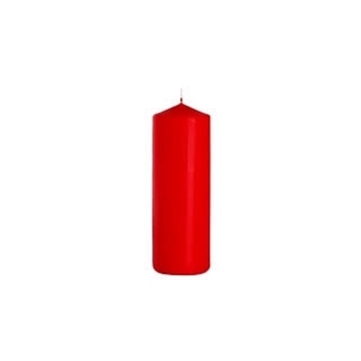Obrázok BISPOL sviečka sw/250-1000g-160hod-červená
