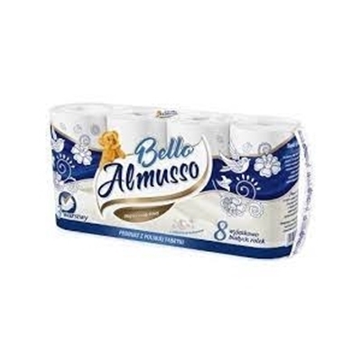 Obrázok Almusso bello Toaletný papier 8ks-3 vrstvový